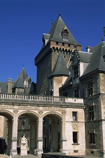 Castle Architecture, Henry IV, Pau, Aquitaine, France, Europe