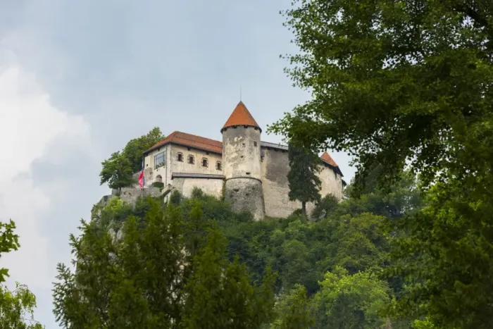 Framed Print : Castle Bled, Bled, Slovenia, Europe Framed Print : Castle Bled, Bled, Slovenia, Europe