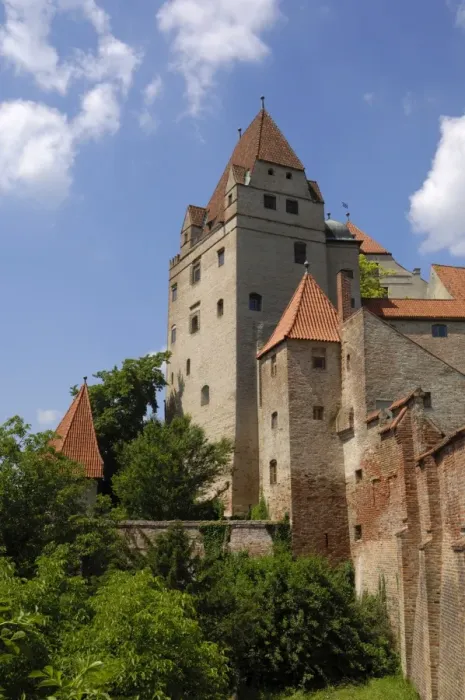 Framed Print : Castle Burg Trausnitz, Landshut, Bavaria, Germany, Europe Framed Print : Castle Burg Trausnitz, Landshut, Bavaria, Germany, Europe