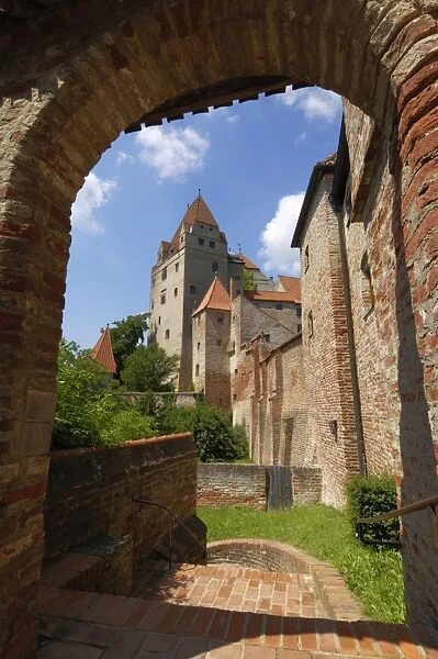 Castle Burg Trausnitz, Landshut, Bavaria, Germany, Europe