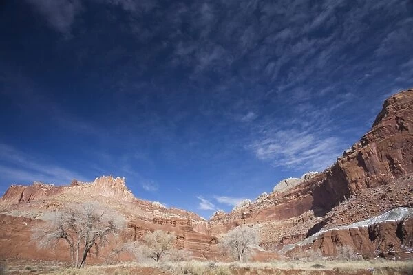 The Castle, Capitol Reef National Park, Utah, United States of America, North America