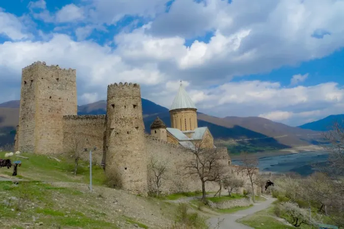 Framed Print : Castle in the countryside of Tbilisi, The Republic of Georgia, Central Asia, Asia Framed Print : Castle in the countryside of Tbilisi, The Republic of Georgia, Central Asia, Asia