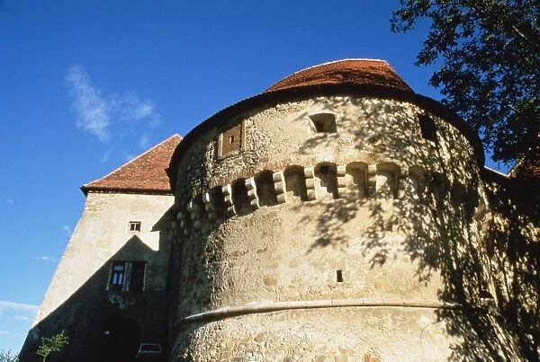 Castle dating from the 15th century, Veliki Tabor, Zagorje, Croatia, Europe