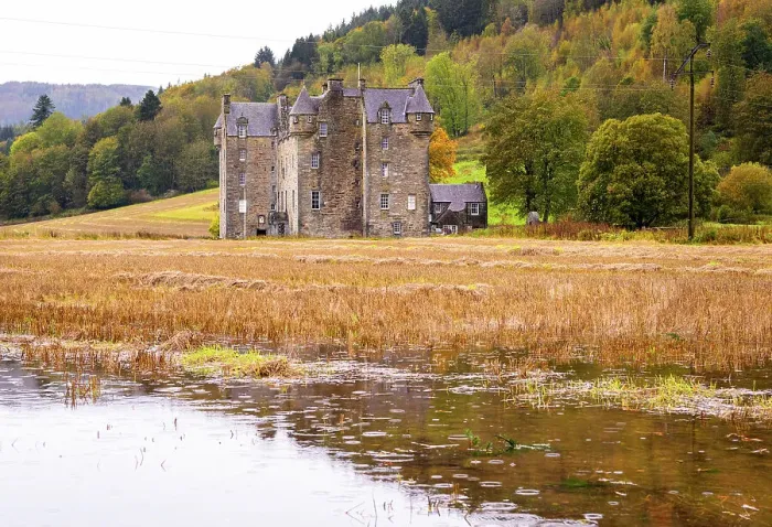 Framed Print : Castle Menzies, sixteenth century Scottish castle in Perthshire, Highlands, Scotland, United Kingdom, Europe Framed Print : Castle Menzies, sixteenth century Scottish castle in Perthshire, Highlands, Scotland, United Kingdom, Europe