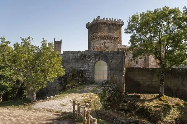 Castle of Pambre, Palas de Rei, Lugo, Galicia, Spain, Europe