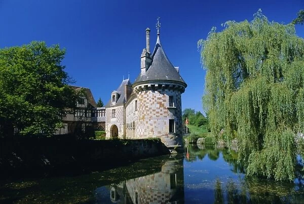 The Castle of St. Germain De Livet, Calvados, Normandy, France, Europe
