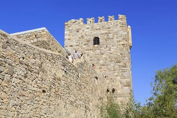 Castle of St. Peter, Bodrum, Anatolia, Turkey, Asia Minor, Eurasia