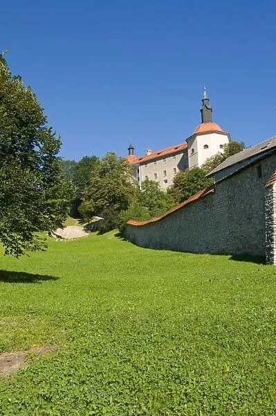 Castle in the village of Sofja Loka, Slovenia, Europe