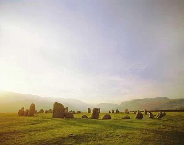 Castlerigg Stone Circle, Keswick, Cumbria, Lake District, England
