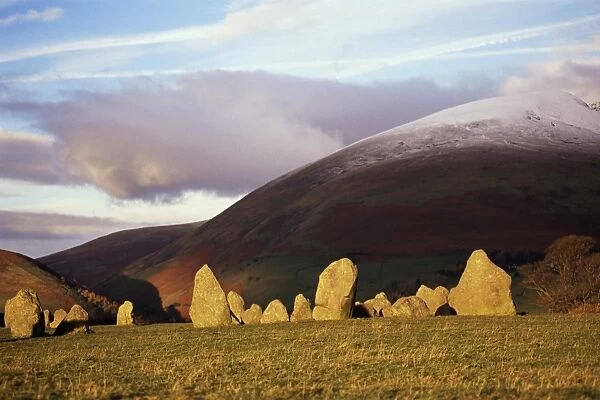 Castlerigg Stone Circle, Keswick, Cumbria, England, United Kingdom, Europe