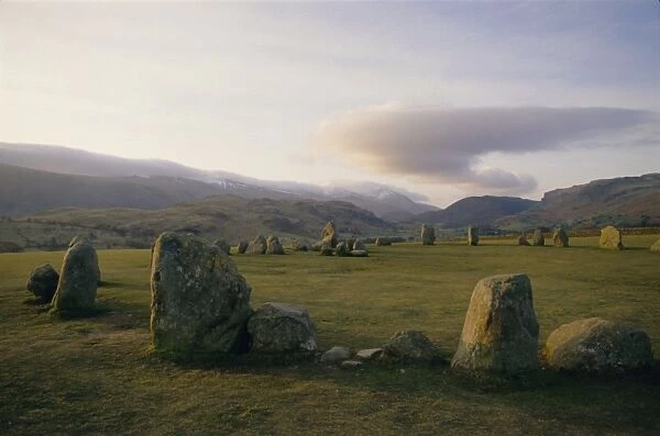 Castlerigg Stone Circle (the Druids Circle), Lake District National Park