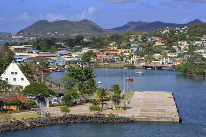 Framed Print : Castries Harbor, St. Lucia, Windward Islands, West Indies, Caribbean, Central America Framed Print : Castries Harbor, St. Lucia, Windward Islands, West Indies, Caribbean, Central America