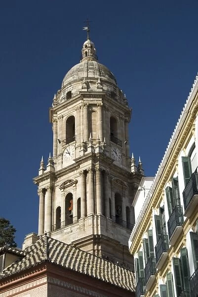 Catedral del Encarnacion (La Manquita), the single bell tower, the cathedral of Malaga