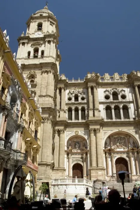 Framed Print : Catedral del Encarnacion (La Manquita), west facade and the single bell tower Framed Print : Catedral del Encarnacion (La Manquita), west facade and the single bell tower