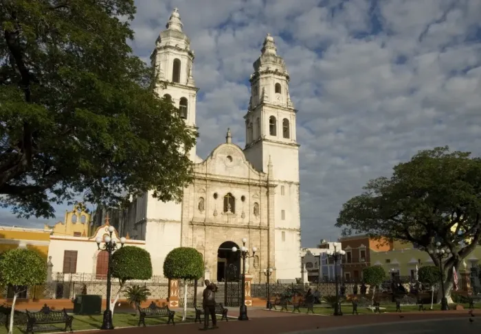 Framed Print : Catedral de Nuestra Senora de la Purisima Concepcion, Campeche, Mexico, North America Framed Print : Catedral de Nuestra Senora de la Purisima Concepcion, Campeche, Mexico, North America
