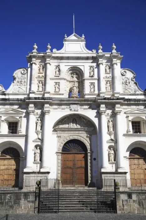 Framed Print : Catedral de Santiago (Santiago Cathedral), Antigua, UNESCO World Heritage Site Framed Print : Catedral de Santiago (Santiago Cathedral), Antigua, UNESCO World Heritage Site
