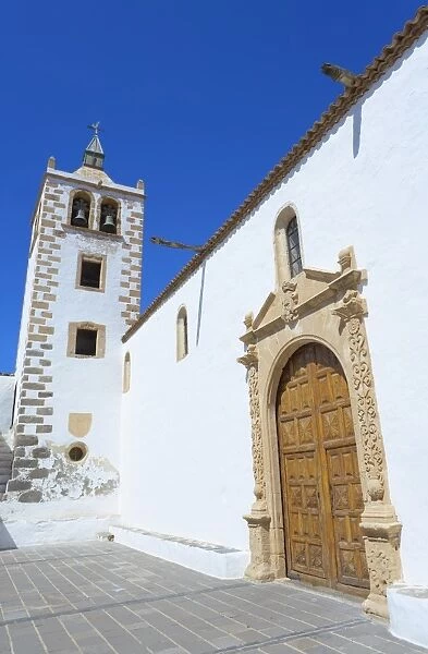 Catedral Sta Maria Bethencourt, Betancuria, Fuerteventura, Canary Islands, Spain, Europe