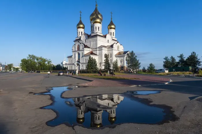 Framed Print : Cathedral of the Archangel, Arkhangelsk, Russia, Europe Framed Print : Cathedral of the Archangel, Arkhangelsk, Russia, Europe