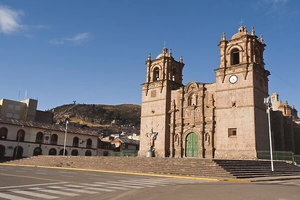 Cathedral Basilica San Carlos Borromeo, Puno, Peru, South America