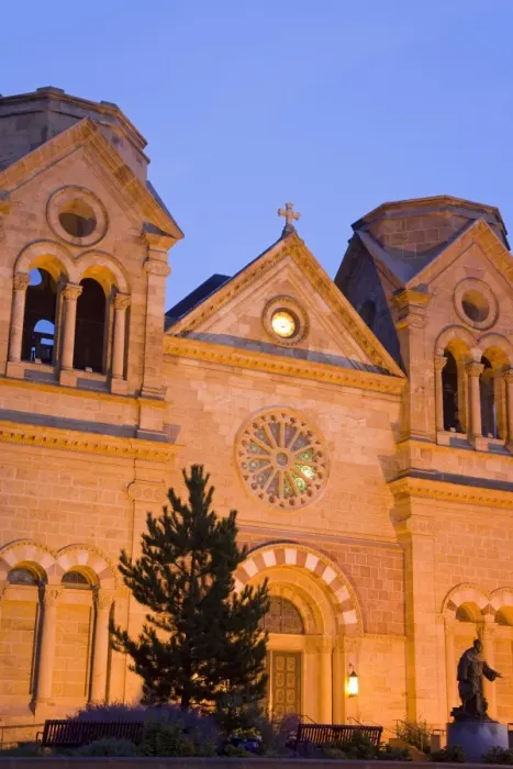Framed Print : Cathedral Basilica of St. Francis of Assisi, Santa Fe, New Mexico, United States of America, North America Framed Print : Cathedral Basilica of St. Francis of Assisi, Santa Fe, New Mexico, United States of America, North America