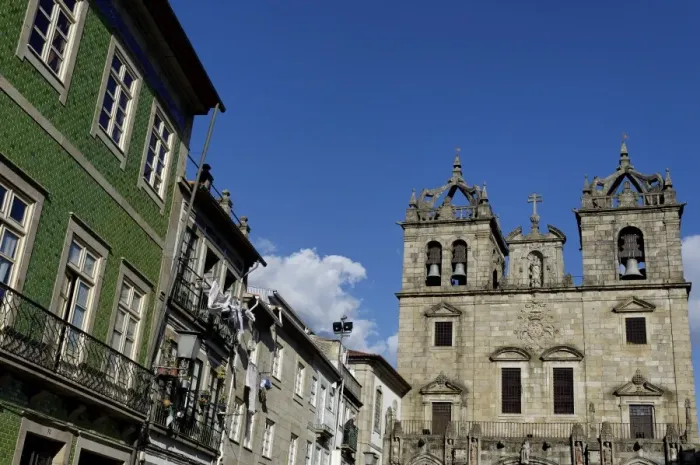 Framed Print : The Cathedral, Braga, Minho, Portugal, Europe Framed Print : The Cathedral, Braga, Minho, Portugal, Europe