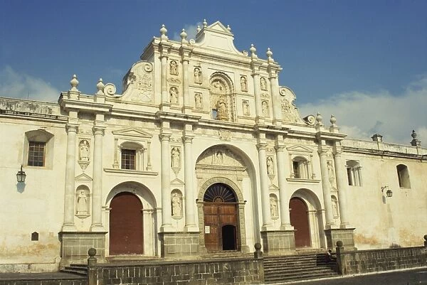 Cathedral built in 1680, Antigua, UNESCO World Heritage Site, Guatemala, Central America