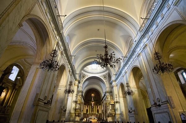 The Cathedral built in 1790, Montevideo, Uruguay, South America