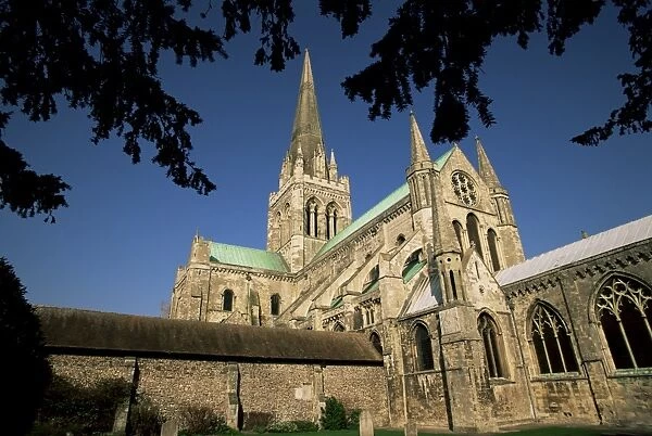 Cathedral, Chichester, West Sussex, Sussex, England, United Kingdom, Europe