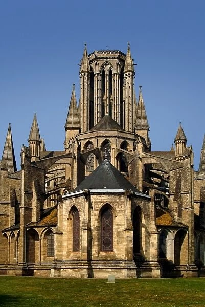 Cathedral, Coutances, Cotentin Peninsula, Manche, Normandy, France, Europe