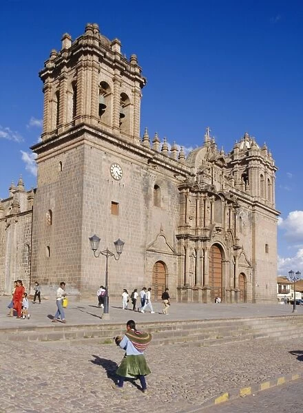 The cathedral in Cuzco
