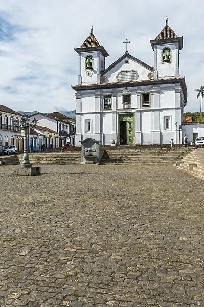 Cathedral da Se (Basilica de Nossa Senhora da Assuncao), Mariana, Minas Gerais, Brazil, South America