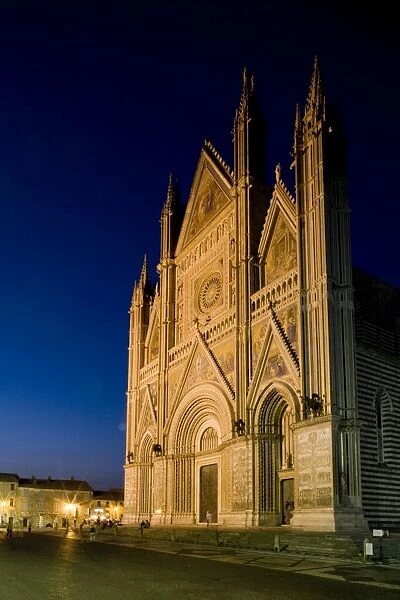 The Cathedral (Duomo), Orvieto, Umbria, Italy, Europe