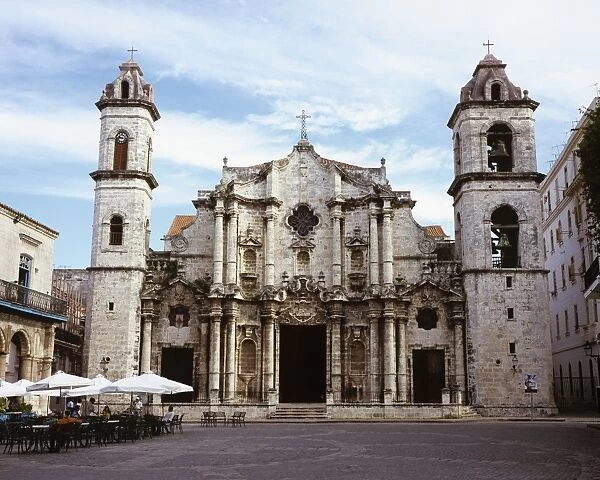 The Cathedral of Havana, Cuba, West Indies, Central America