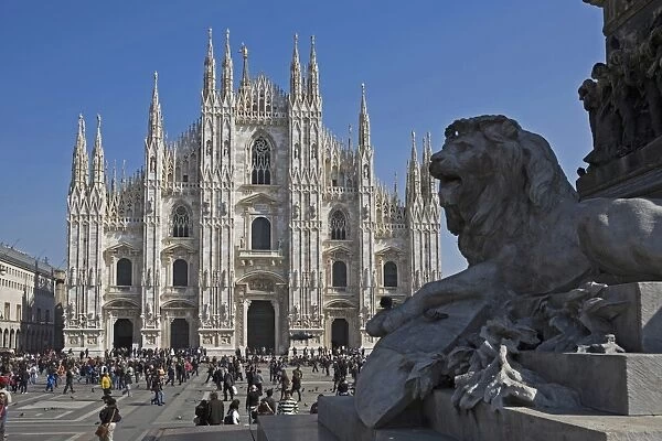 The Cathedral (Il Duomo), Milan, Lombardy, Italy, Europe