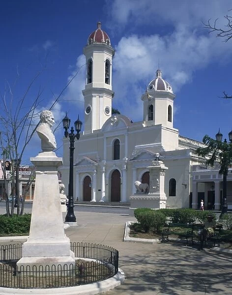 The Cathedral of the Immaculate Conception in the Parque Marti, Cienfuegos
