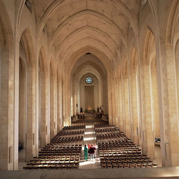 Cathedral interior, Guildford, Surrey, England, United Kingdom, Europe