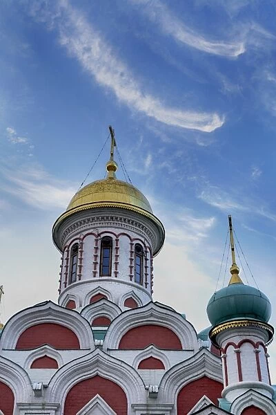 Cathedral of Our Lady of Kazan, Red Square, UNESCO World Heritage Site, Moscow, Russia, Europe