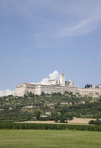 The Cathedral of San Francesco (St. Francis), Assisi, UNESCO World Heritage Site