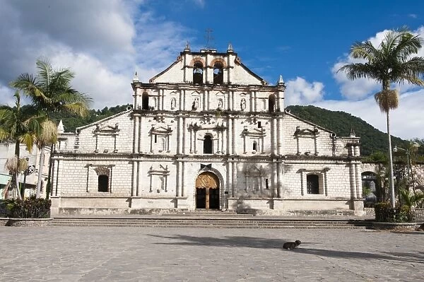Cathedral in San Juan la Laguna, Guatemala, Central America