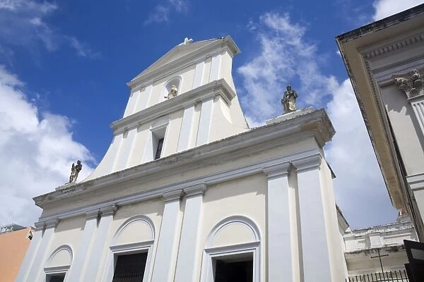 Cathedral of San Juan, Puerto Rico Island, West Indies, Caribbean, United States of America, Central America