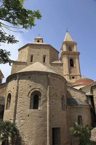 Cathedral, Santa Maria Assunta, Old Town, Ventimiglia, Medieval, Liguria, Imperia Province, Italy, Europe