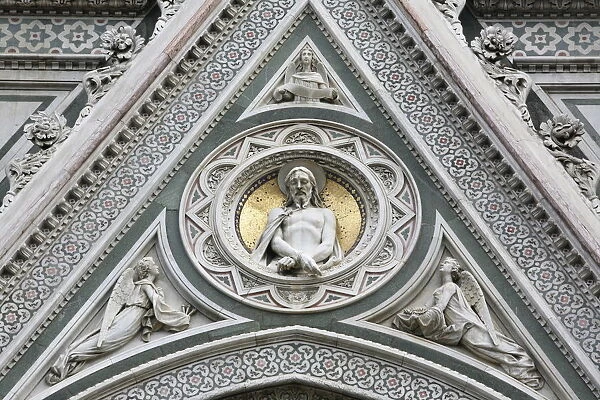 Detail of the Cathedral of Santa Maria del Fiore, Florence, UNESCO World Heritage Site