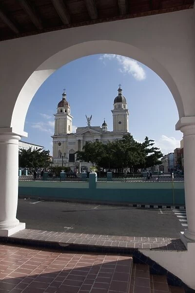 The Cathedral, Santiago de Cuba, Santiago de Cuba Province, Cuba, West Indies
