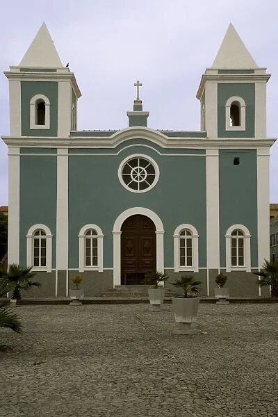 Cathedral, Sao Filipe, Fogo, Cape Verde Islands, Africa