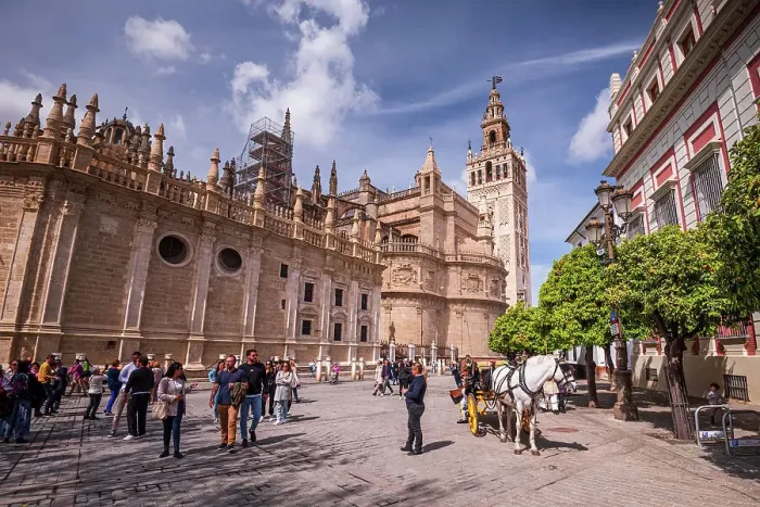 Framed Print : Cathedral of Seville, UNESCO World Heritage Site, Seville, Andalucia, Spain, Europe Framed Print : Cathedral of Seville, UNESCO World Heritage Site, Seville, Andalucia, Spain, Europe