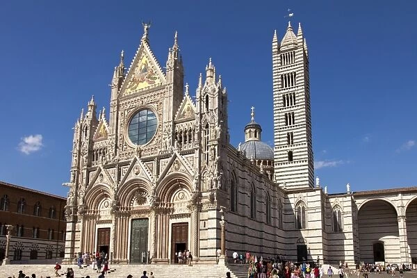 Cathedral of Siena, Tuscany, Italy, Europe