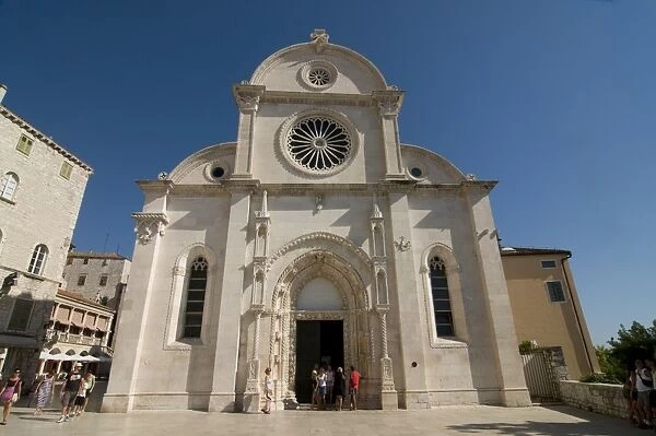 The Cathedral of St. James, Sibenik, UNESCO World Heritage Site, Croatia, Europe