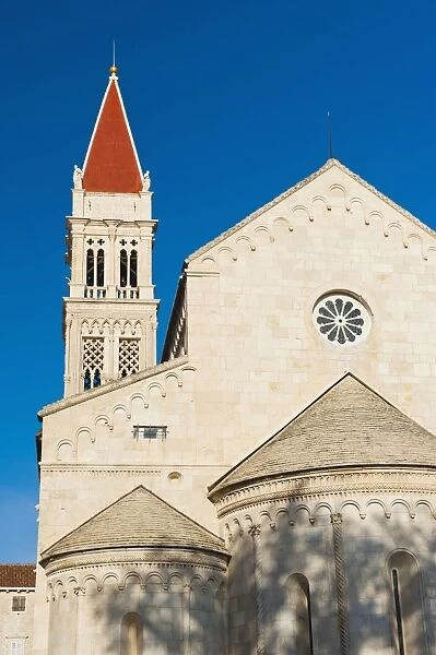 Cathedral of St. Lawrence, Trogir, UNESCO World Heritage Site, Dalmatian Coast, Croatia, Europe