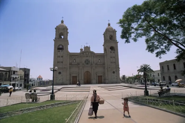 Framed Print : Cathedral in Tacna