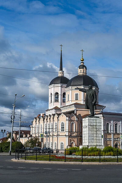 Cathedral of Tomsk, Tomsk Oblast, Russia, Eurasia